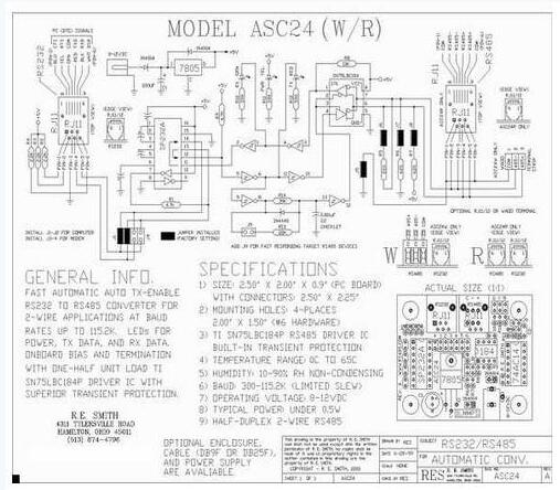 rs-232转rs-485/rs-422智能转换器电路图