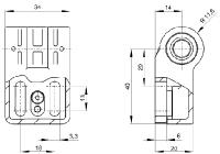 adjustable hinge L