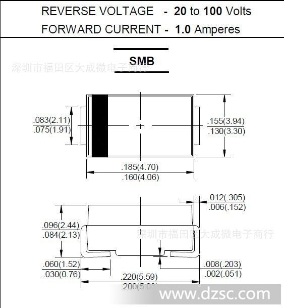 快恢复二极管 es2a es2b es2c es2d es2f es2g es2j smb/贴片 2