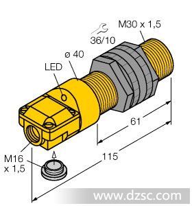 NI15-P30SR-AN6X 电感式传感器