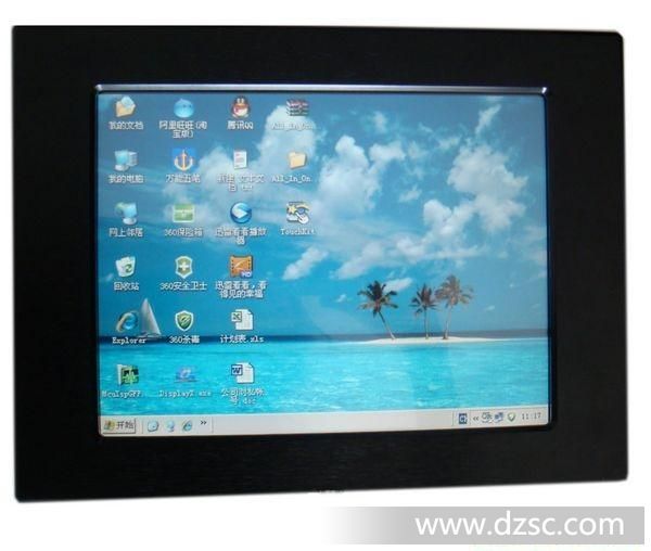 10.4寸真彩LCD平板显示器嵌入式触摸屏,自动