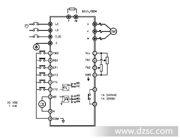 特价 爱德利变频器 as2 1p 220v 0.75kw 通用型变频器