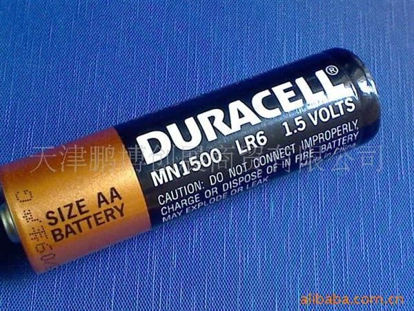 否 品牌/商标 duracell/金霸王 类型 碱性锌-锰干电池 型号/规格