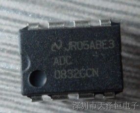 NS直插芯片ADC0832CCN原装正品