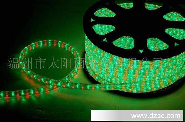 厂家扁三线红绿LED彩虹管 LED灯带灯条 绿色