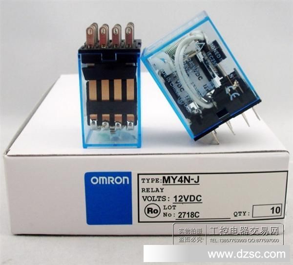 omlon欧母龙my4nj ac220v 中间继电器14脚等各类电压