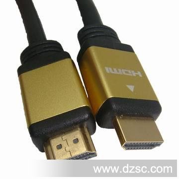 超薄HDMI音视频线 HDMI高清线 1.4版本 镀金接