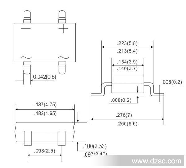 10s整流器全系列直插贴片整流桥堆