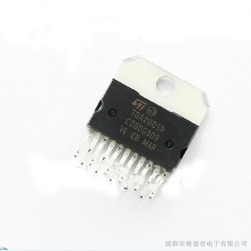 tda2005r引脚接法图,tda2005低音炮电路图 全新原装st进口 tda2005r tda2005 线性-音频放大器