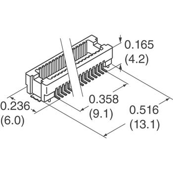 DF15(4.2)-30DP-0.65V(56)外观图