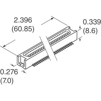 FX2-80P-1.27SV(71)外观图