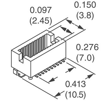 DF12(5.0)-30DP-0.5V(86)外观图