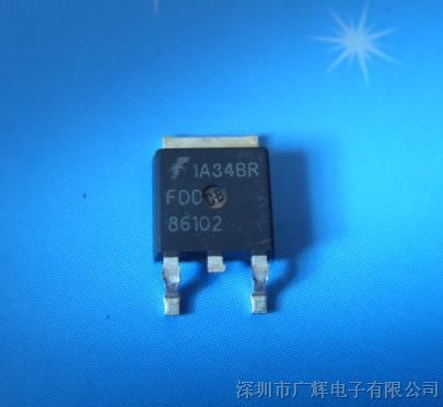 供应FDD86102 MOSFET N-CH 100V 8A DPAK