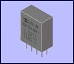 JQX-5M小型大功率密封直流电磁继电器-两组转换-10A
