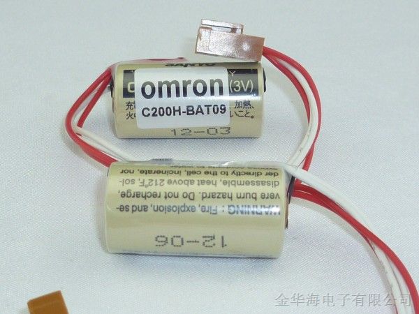 供应 欧母龙 OMRON C200H-BAT09 3V PLC锂电池 ( CR17335SE 3V)