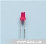 厂价直插红色LED 3mm F3 红发红光 圆头 指示 灯珠3R4HD-7