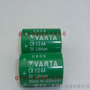 供应 瓦尔塔VARTA CR1/2AA 锂电池