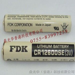 供应 富士 FDK CR12600SE 锂电池