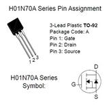 H01N70A TO-92 MOSFET 华昕 大量库存清货