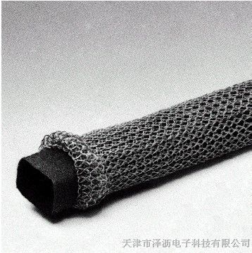 供应带橡胶芯丝网衬垫-矩形橡胶芯双层编织网
