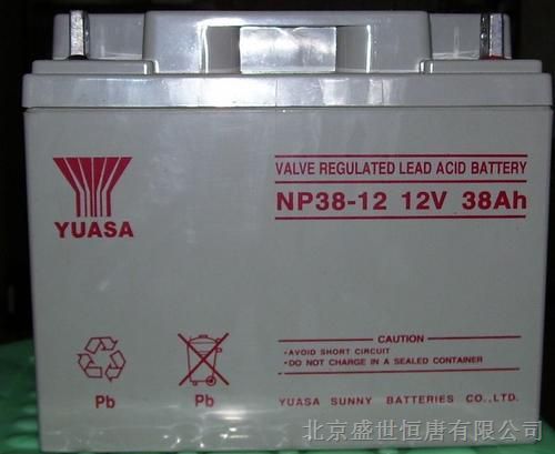 供应汤浅蓄电池12V38Ah20HR/NP38-12代理报价*