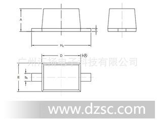 供应0.3W稳压二*管 MM3Z6V2