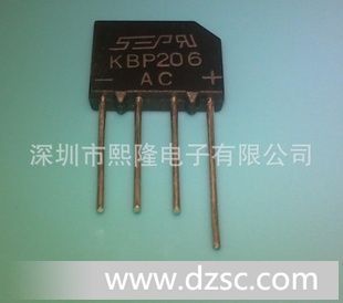 KBP206 整流桥堆 KBP206桥堆 2A  600V KBP206 厂家