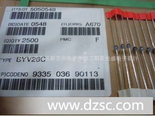 优质1A600V*快恢复二*管BYV26C  Vishay 现货提供