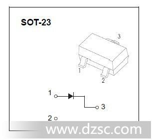 M*D4148 KA2 SOT-23开关二级管