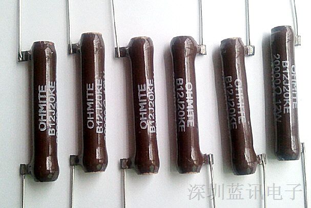 总代理原装OHMITE电阻