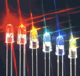 供应Φ3Φ5红、蓝、白、绿、黄发光二*管