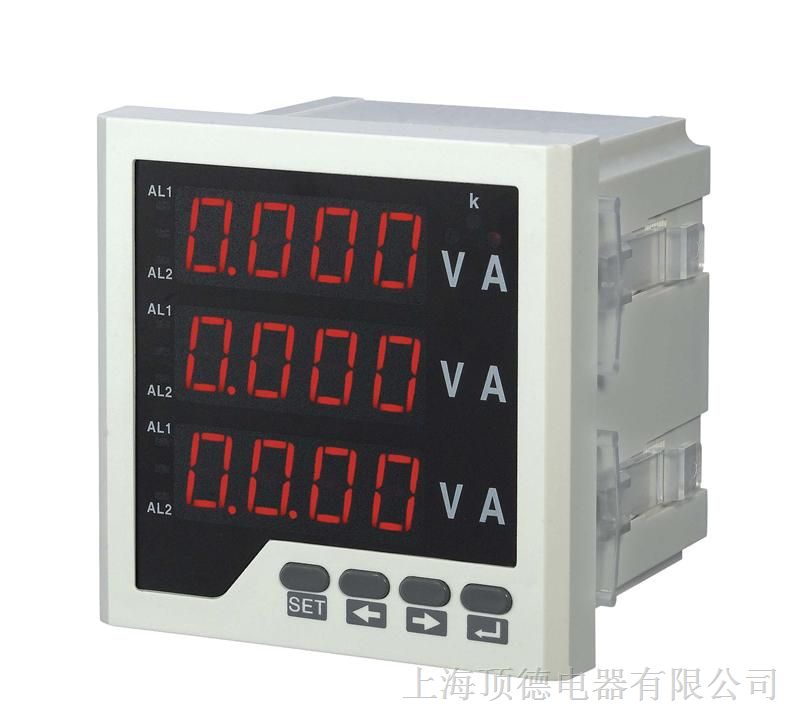 供应三相电压电流表GR80A-VI，三相功率，电度表GR80A-P