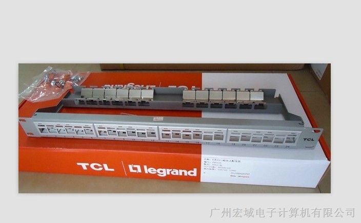 供应中国品牌 TCL六类24口配线架报价 TCL总代*
