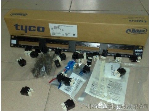 供应安普*五类24口配线架报价 安普六类12口配线架报价