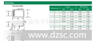 供应LF P4SMA12CA 400W瞬态电压抑制双向贴片二*管（TVS）