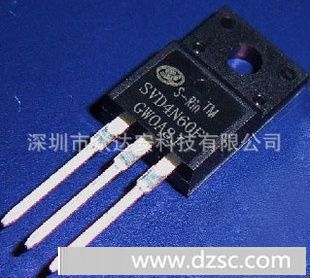 给力供应杭州士兰场效应管高压MOSFET  SVF4N60F