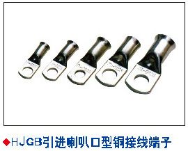 HJGB引进喇叭口型铜接线端子HJGB引进喇叭口型铜接线端子