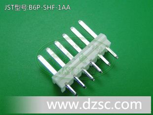千金电子 JST原厂 连接器 针座B6P-SHF-1AA 现货供应
