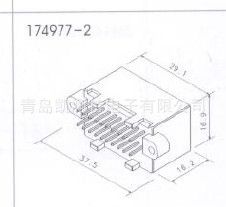 原装*连接器/接插件 TE   174977-2