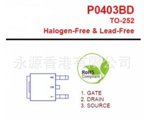 P0403BD, IRLR8726PbF，尼克森代理，性价比更优
