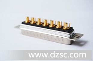 d-sub(VGA)24W7电子连接器，D-SUB大电流(24w7)17+7连接器