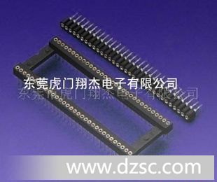 供应圆孔IC插座单/双排1Ｘ32P/64P