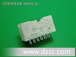 千金电子 JST原厂 连接器 针座B12B-XADSS-N 现货供应