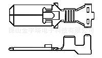 AMP连接器 344008-1