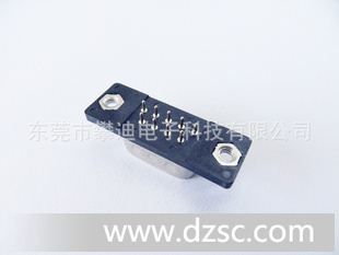 SLIM*9,*DB头9针,mini d-sub 9 female 180度400-001-98