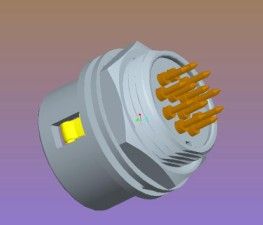 电流信号混装 LED用*水3+9连接器