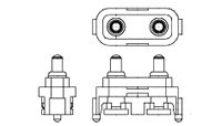 1612681-1 弹簧探针连接器AMP连接器amp端子