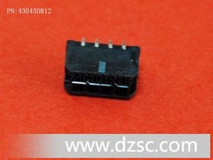 电源连接器molex，43045-0812现货molex接插件PCB插座