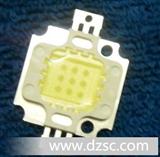 厂家生产批发 10W白光  LED大功率灯珠集成光源台湾晶元35*35芯片