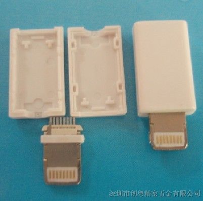 供应 备夹背夹iPhone5*插头 8pin 16pin 方型